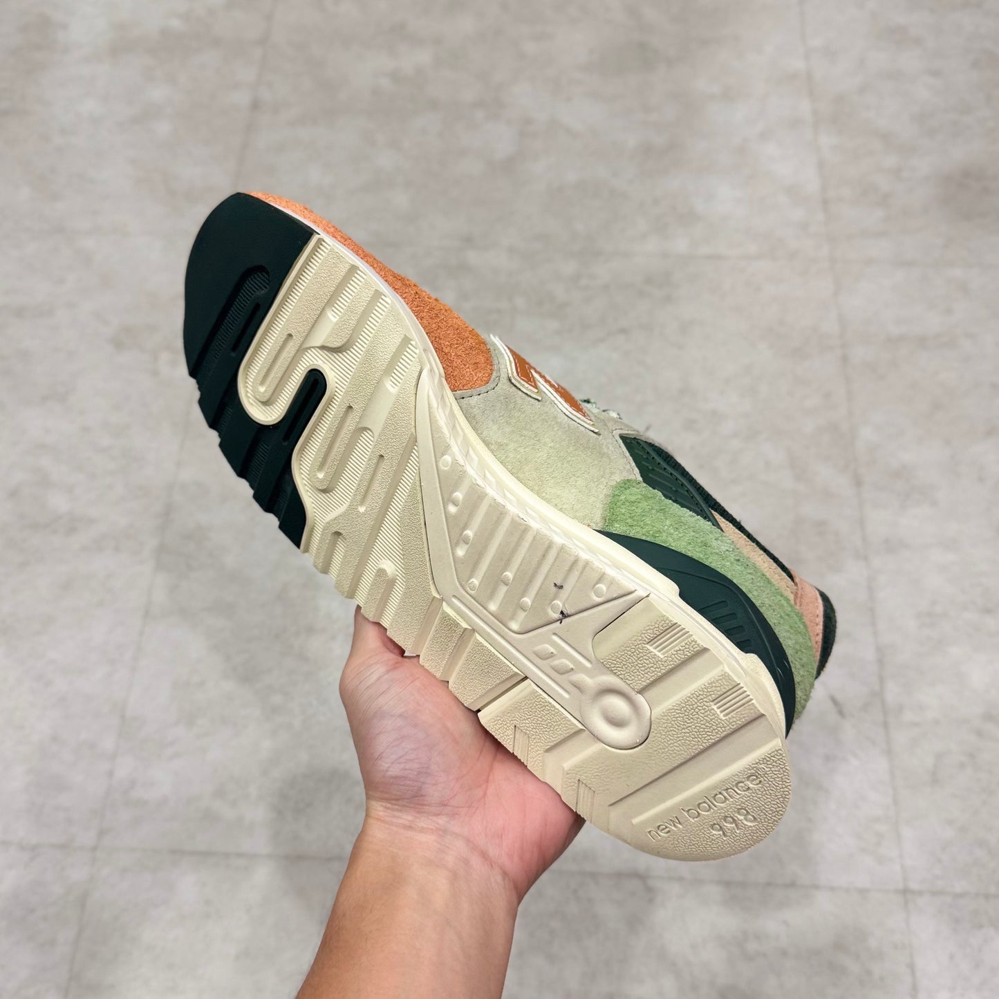 U998KT1 New Balance 998 Kith Ronnie Fieg Aloe Wash