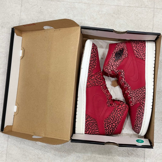 839115-600 Nike Air Jordan 1 Red Elephant
