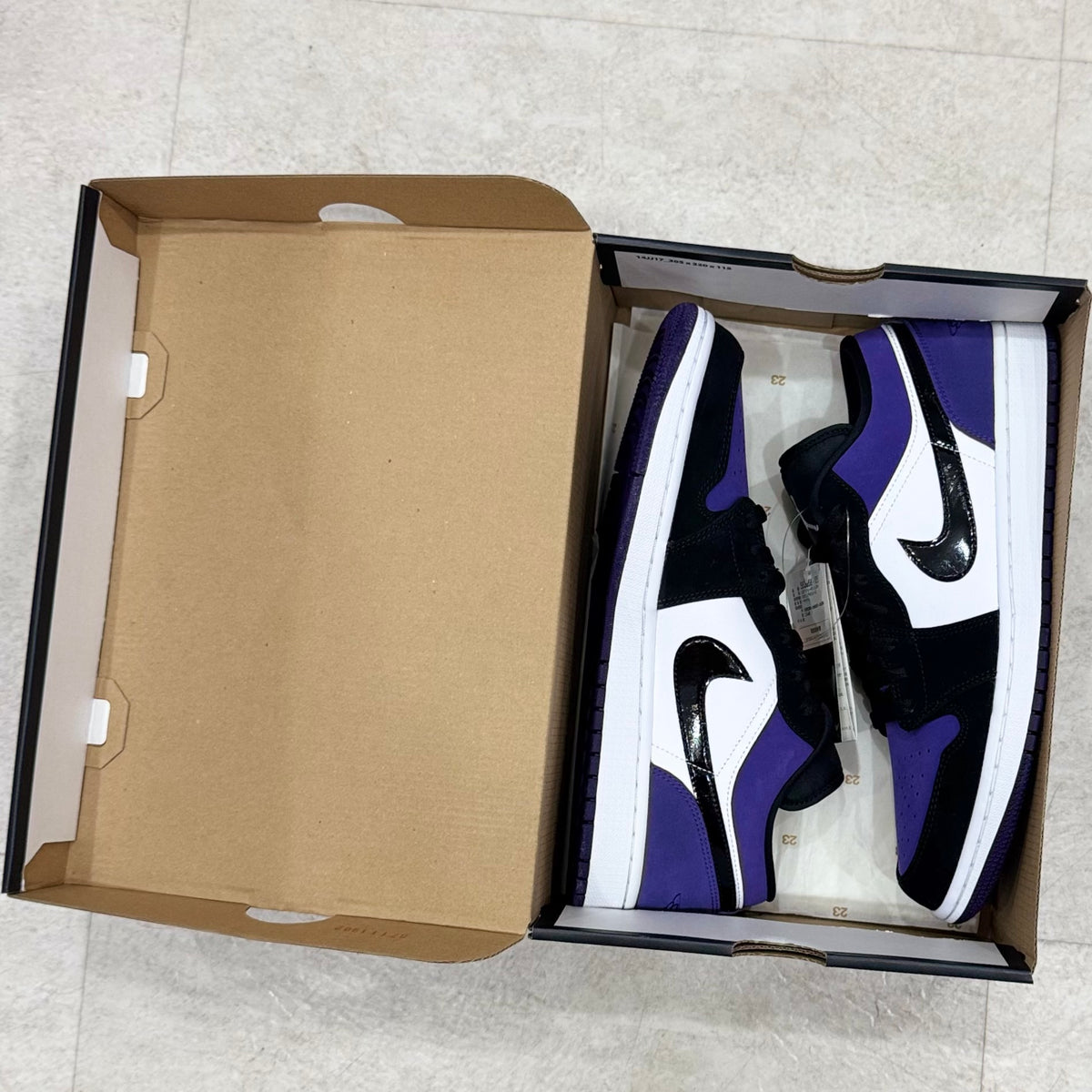 553558-125 Nike Air Jordan 1 Court Purple