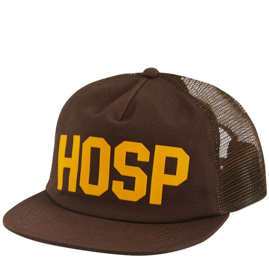 Supreme HOSP Mesh Back 5-Panel Brown