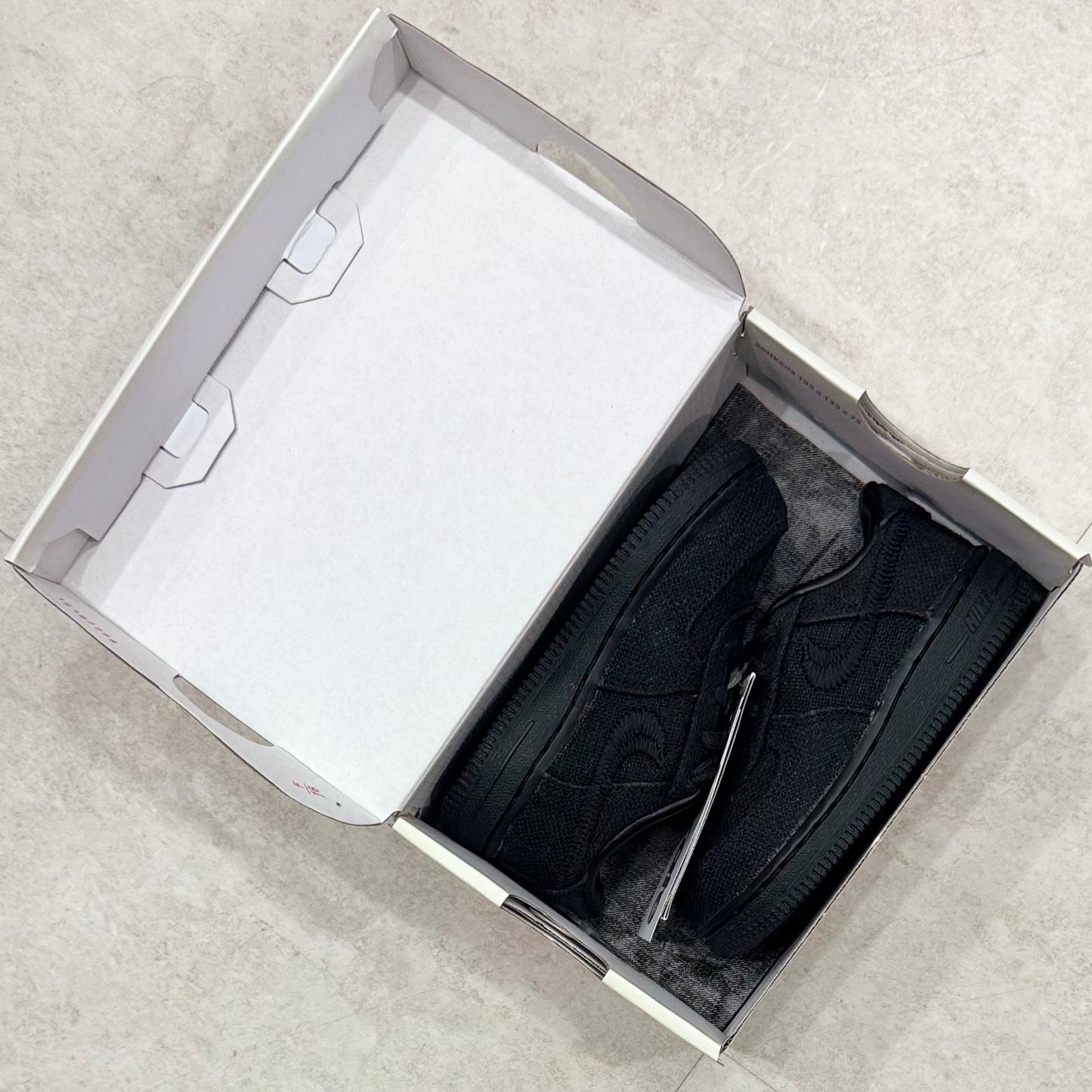 DC8306-001 Nike Air Force 1 TD Stussy Black 2020