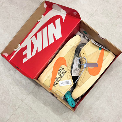 AA3832-700 Nike Blazer Off-White The 10