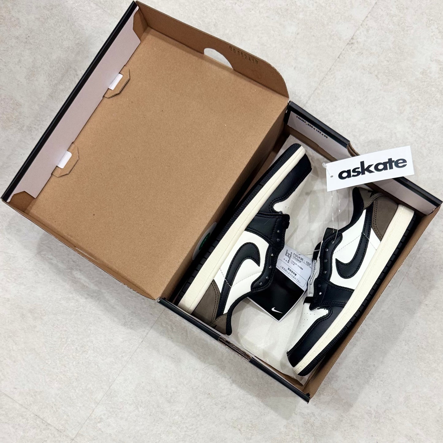 FQ5436-102 Nike Air Jordan 1 Dark Mocha