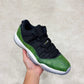 528895-033 Nike Air Jordan 11 Green Snakeskin