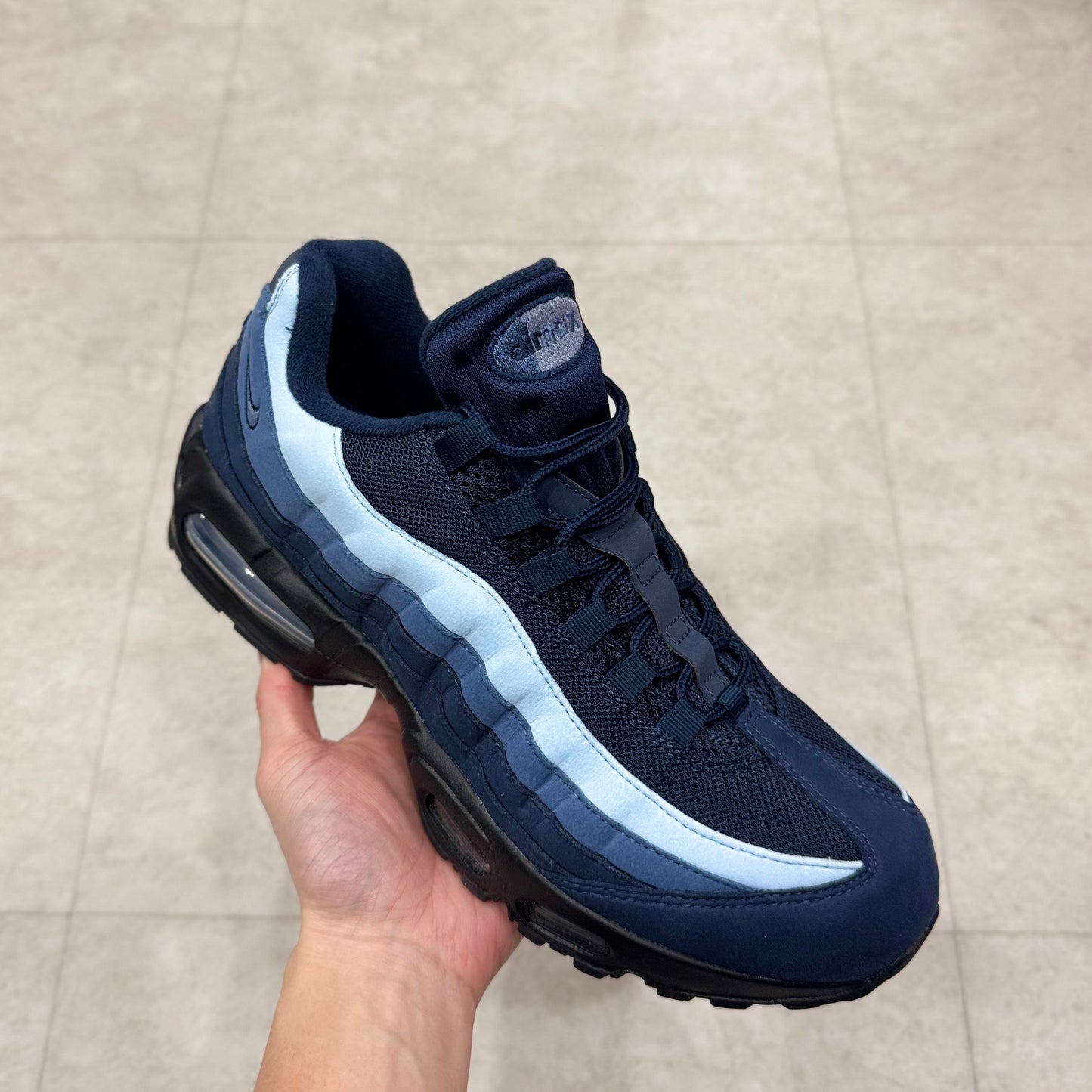 JH4457-400 Nike Air Max 95 Obsidian Celestine Blue