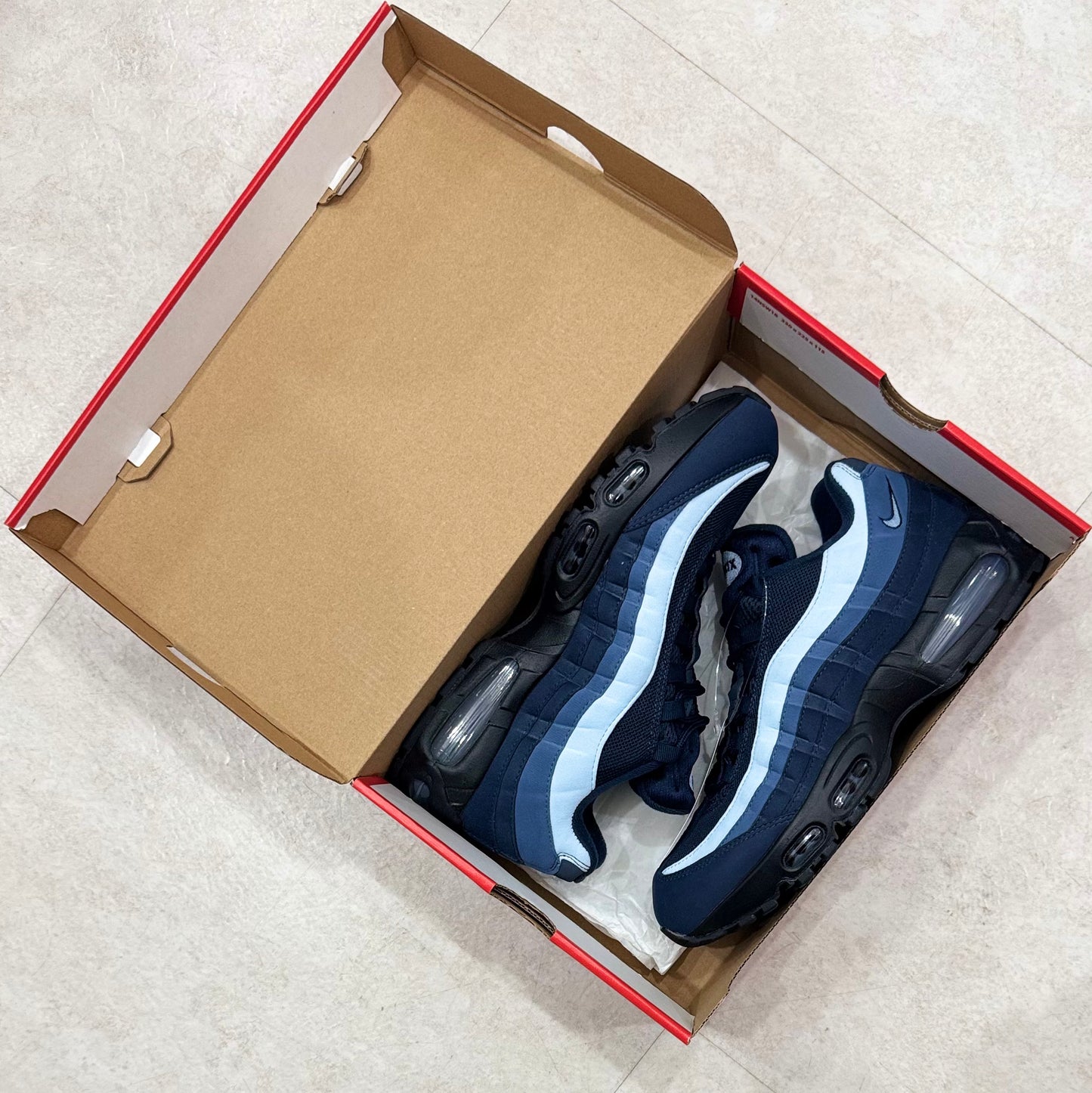 JH4457-400 Nike Air Max 95 Obsidian Celestine Blue